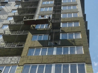 ЖК «Полтавский Шлях»: полным ходом идут фасадные работы