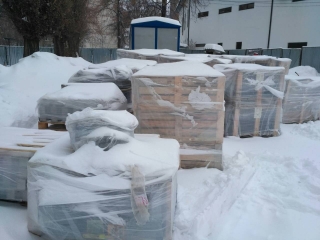 ЖК "Полтавский Шлях": лифтовое оборудование уже на объекте