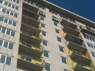 ЖК "Полтавский Шлях": продолжаются фасадные работы