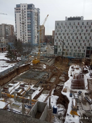 ЖК "Вектор": хроника строительства. Февраль 2020.