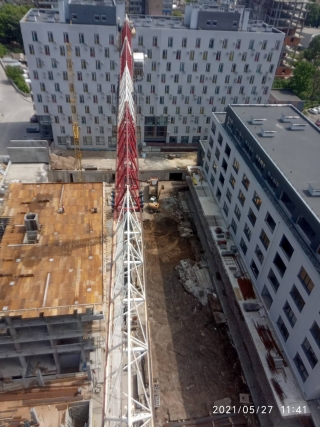 ЖК "Графика": хроника строительства, июнь 2021 г.