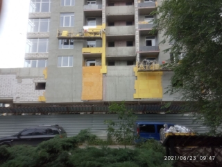 ЖК "Вектор": монтаж лифтового оборудования
