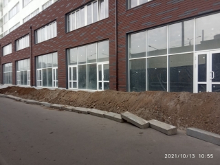 ЖК Полтавский Шлях, 144: начались работы по благоустройству придомовой территории